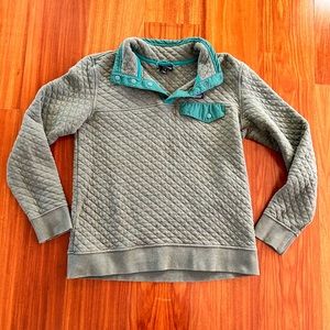 Patagonia Organic Cotton Quilted Snap-T Pullover.